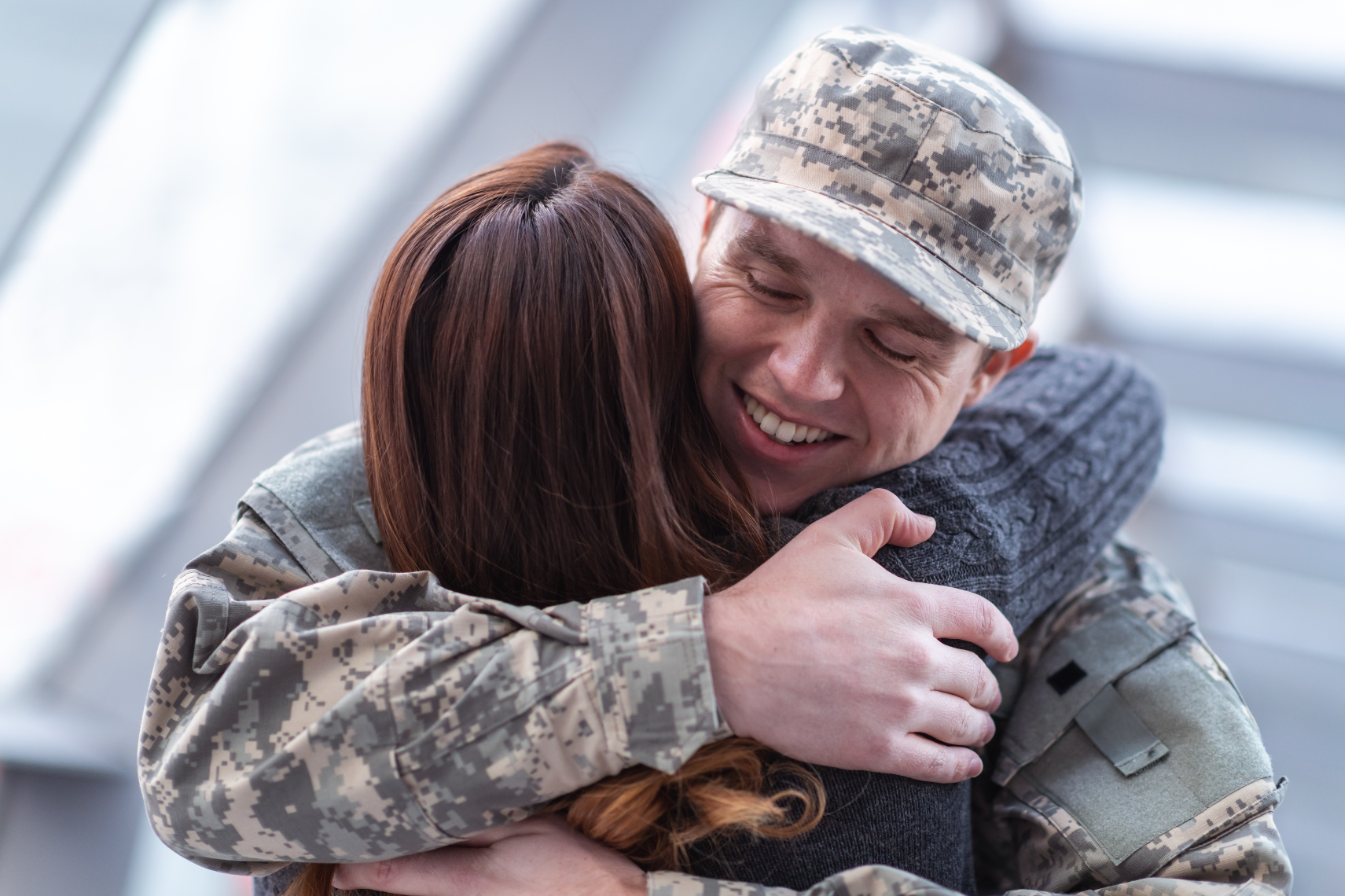 Foundations to Freedom staff supporting a veteran resident in DeLand, Florida.